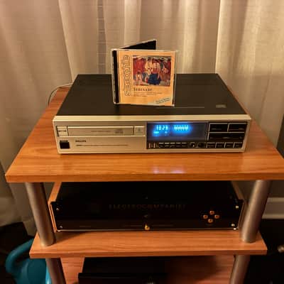Philips CD-304 1980s - Silver with TDA1540 chips! image 4