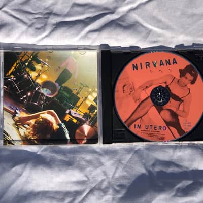 Nirvana 'In Utero' Signed Kurt Cobain MTV Live & Loud COA image 6
