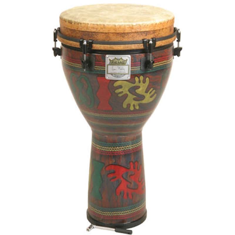 REMO - DJ-0012-24 - Remo-Djembe Mondo 12 Adinkra - pelle Skyndeep image 1