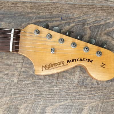 MyDream Partcaster Custom Built - Relic Burgundy Mist Lollar JM 58 Halon image 9