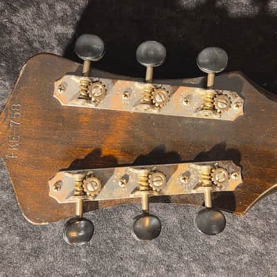 Vintage 1940s Kalamazoo Lap Steel Guitar w/ Original Chipboard Case & Slide image 17