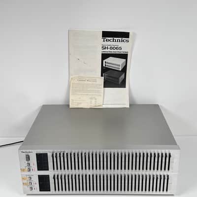 Technics SH-8065 Stereo Graphic Equalizer Silver image 1