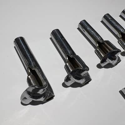 WFL/Ludwig Bass Drum Claws 1950’s - Nickel and chrome variety image 6