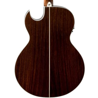 Washburn EA20SNB Nuno Bettencourt Festival Series Thin Body Acoustic Electric Guitar, Natural image 9