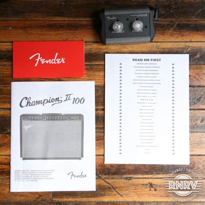 Fender Champion II 100 2-Channel 100-Watt 2x12" Guitar Combo 2024 - Present - Black image 3