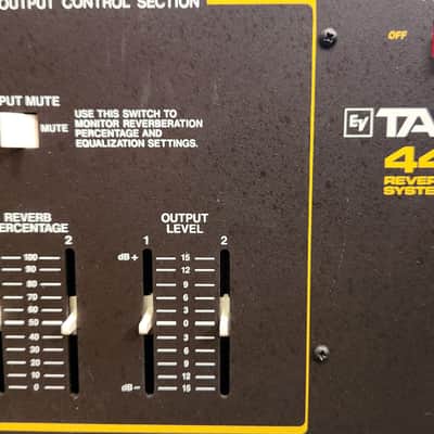Tapco 4400A Stereo Spring Reverb - Serviced, Excellent! image 5