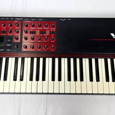 Access Virus KB 61-Key Digital Synthesizer Keyboard 2000s - Black/Red
