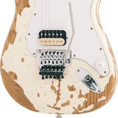 Charvel Henrik Danhage Limited Edition Signature Pro-Mod So-Cal Style 1 Electric Guitar. HS FR M, Maple Fingerboard, White Relic image 6