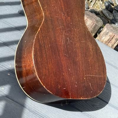 Gibson L-00 1933 - rare 1st year w/a Small Center Sunburst finish w/an Elevated Fingerboard ! image 6