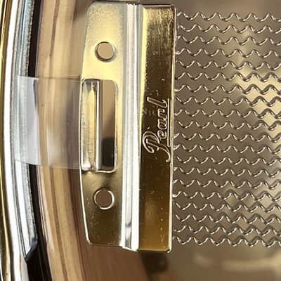 Pearl Export Series 14"x5.5" Snare Drum - Natural Red Cherry image 6