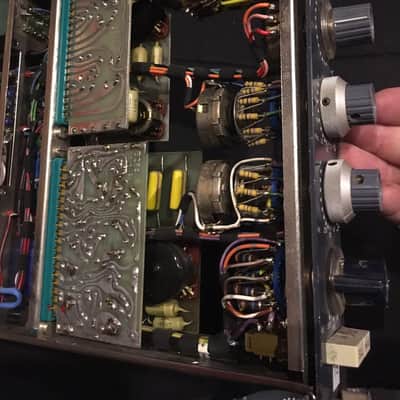 Vintage Neve 1073 8-Channel Mic Preamp EQ Racked with output trim and phantom image 11