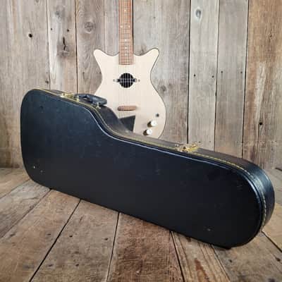The Cleanest Danelectro Convertible 1960s W/ Modern Hard Case - Natural image 25