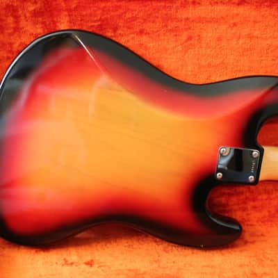 Fender Jazz Bass 1964 Sunburst Left-Handed image 13