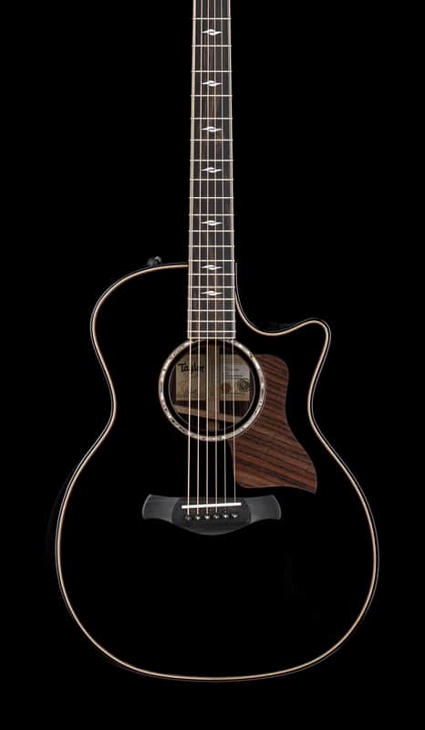 Taylor Builder's Edition 814ce Blacktop #64099 with Factory Warranty & Case! image 1