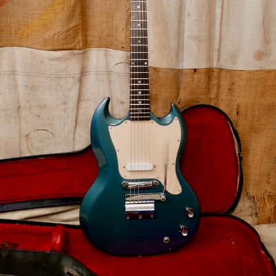 Gibson Melody Maker SG Body 1966 - Pelham Blue image 20