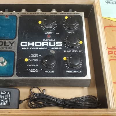 Electro Harmonix Poly Chorus Box Power Supply Papers image 4
