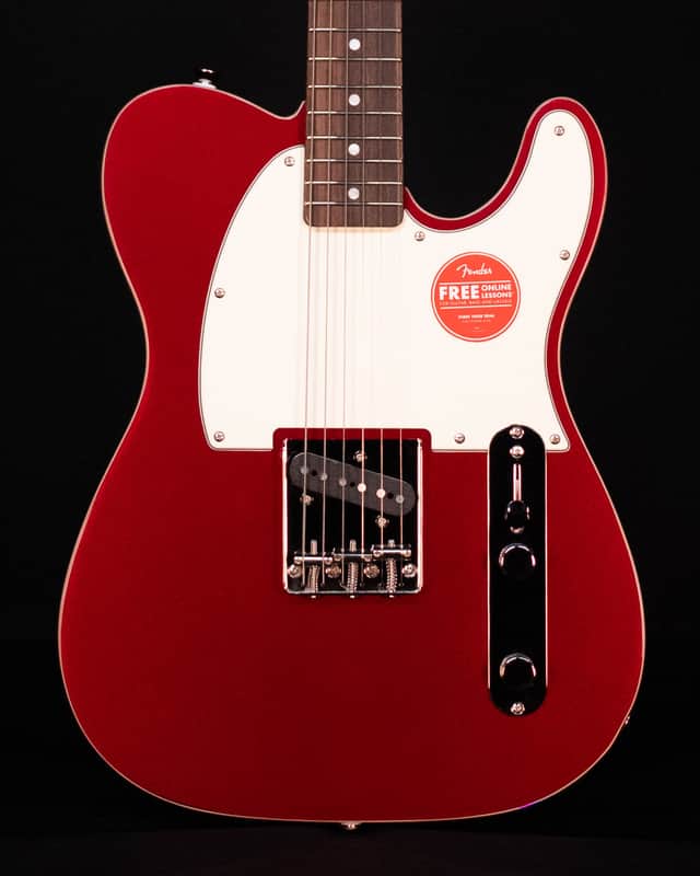 Squier Classic Vibe Custom Esquire, Laurel FB, Candy Apple Red image 1