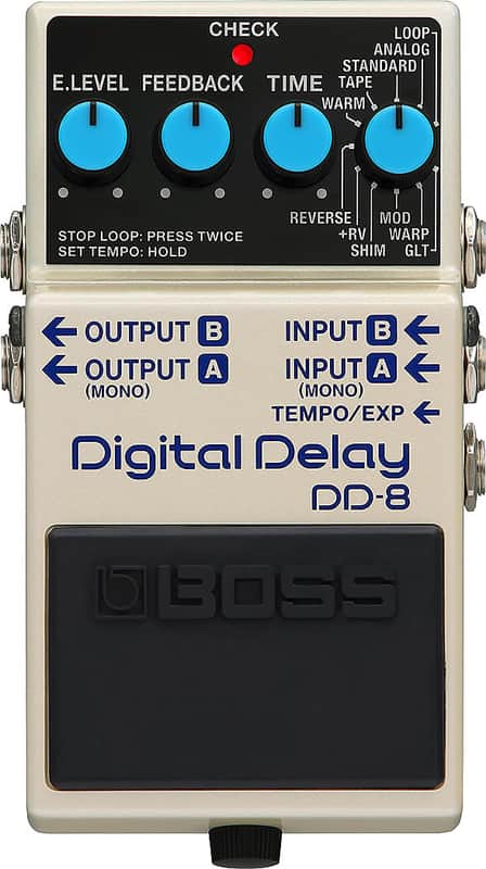 Mint Boss DD-8 Digital Delay Guitar Effect Pedal image 1
