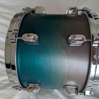 Tama WBS42S-SPF Starclassic Walnut/Birch 10x8/12x9/16x14/22x16" 4pc Shell Pack 2019 - Present - Satin Sapphire Fade image 9