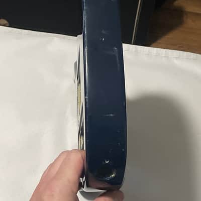 1989-91 Japan Charvel 375 Deluxe Blue Flame Maple Guitar Body Floyd Ready image 9