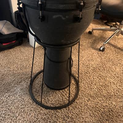 Remo Djembe (World Percussion) w/ Lightweight Floor Stand image 2