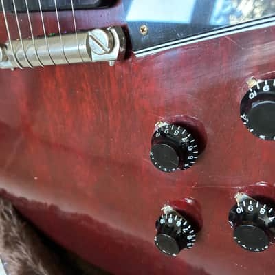 2017 Gibson Custom Shop Les Paul Special Dark Cherry VOS M2M The Tonal Little Brother of John Lennon's Junior Neil Young's Old Black or Robby Krieger's LA Woman image 18