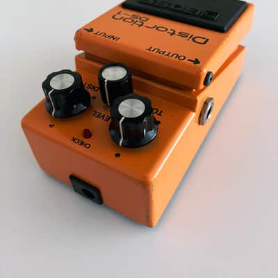 Boss DS-1 Distortion (Black Label, Long Dash, Silver Screw) image 4