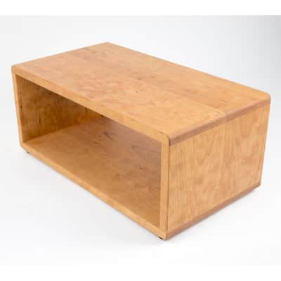 19" studio rack case | solid curly cherry | 4u 29cm depth | hardwood | hand made in Amsterdam image 7