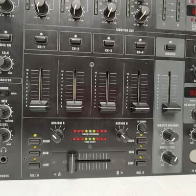 Behringer Pro Mixer DJX750 5-Channel DJ Mixer with Effects and BPM Counter 2010s - Black image 2