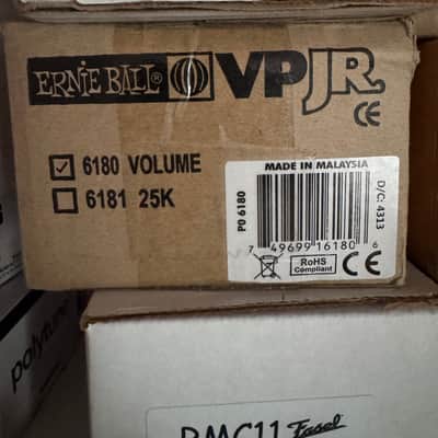 Ernie Ball P0-6180 VP JR. 250K Passive Volume Pedal 2010s - Silver image 3