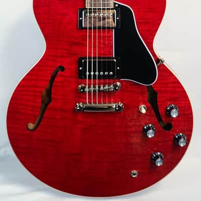 Gibson ES-335 Figured Sixties Cherry Hollowbody Guitar W/ Case image 11