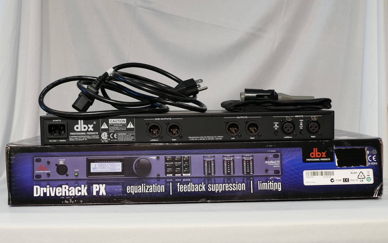 dbx DriveRack PX Powered Speaker Optimizer | Reverb