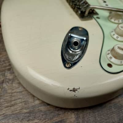 MyDream Partcaster Custom Built - Relic Aged White Hepcat 69' image 7