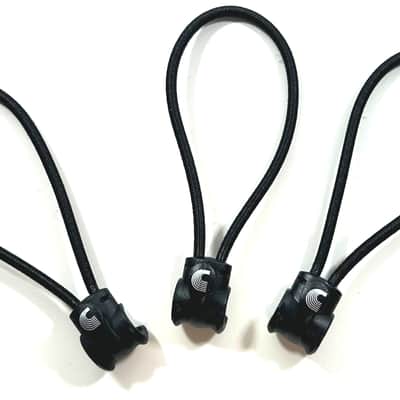 D'Addario Elastic Cable Ties 3 Pack Cabletie Keep Your Cables Organized