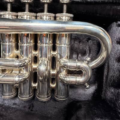 Benge Piccolo Trumpet 1997 - Silver Plate image 4