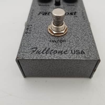 Fulltone Fat Boost V1 2000s - Silver X3951 image 2