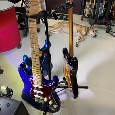 Impossible@guitar™ ‎בְּצַלְאֵל 比撒列 57/62 IG- Vintage ST Diamond Blue 2025 - Vintage ST Diamond Blue + GhostFire Bullet 3.0 padded  Super Thick GigBag - Safe Shipping image 23