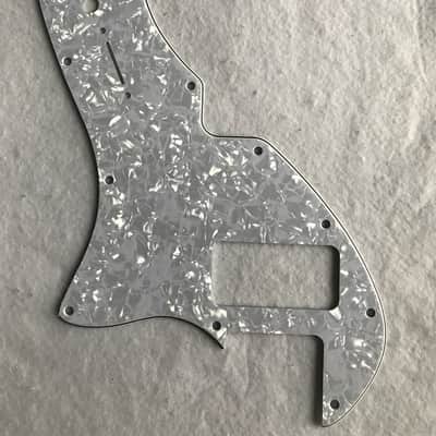 For Fender US Telecaster Thinline/Tele 69 TV Jones Guitar Pickguard,4 Ply White pearl image 1