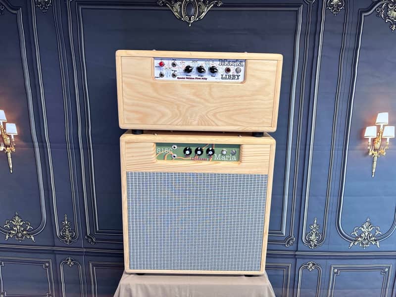 Marla Amps S15Classic + LIBBY Reverb Unit | Polyurethane Natural | Handwired | 15 Watts | 12in Combo image 1