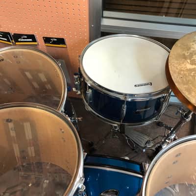 Ludwig Accent 5 Piece Drum Kit - Blue (With Hardware and Zildjian Cymbals) image 5