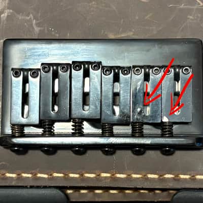 Fender Jim Root Jazzmaster Bridge Assembly - Black - No Trem - Hardtail image 7
