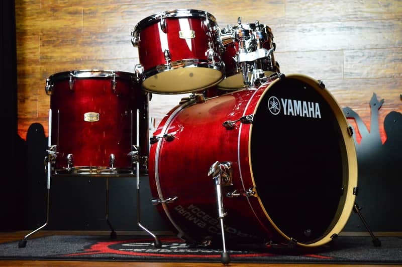 Yamaha Stage Custom Cranberry Red 5pc Shell Pack Open Box image 1