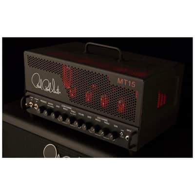 PRS MT 15 V1 Mark Tremonti Signature 2-Channel 15-Watt Guitar Amp Head - Black image 1