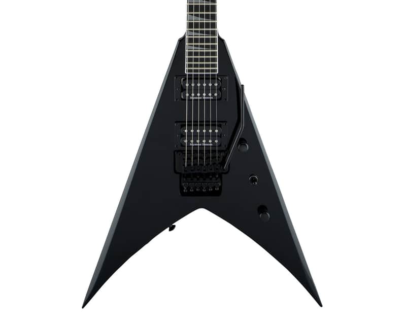 Used Jackson Pro Series King V KV Electric Guitar - Gloss Black w/Ebony FB image 1