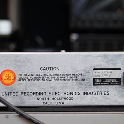 Urei Universal Audio 1176LN Rev. F Limiting Amplifier 1970s - Black Panel image 2