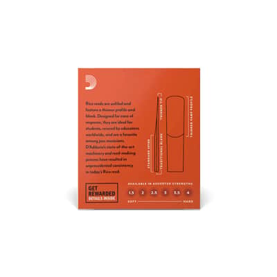Rico by D'Addario - Alto Saxophone Reeds - Strength 3.0 - Box of 10 image 2
