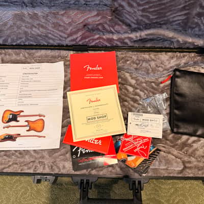 Fender HSS Stratocaster 2024 - Tobacco Burst - Free TSA Hard Shell Case - *Mint Condition* image 10