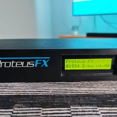 E-MU Systems Proteus FX Rackmount 32-Voice Module 1994 - Black image 3