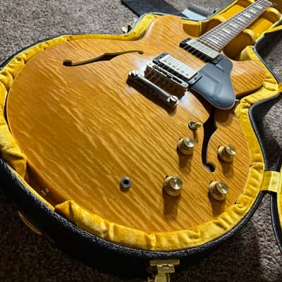 Gibson 2015 Memphis '63 ES-335 Block Neck - Figured Natural VOS image 13