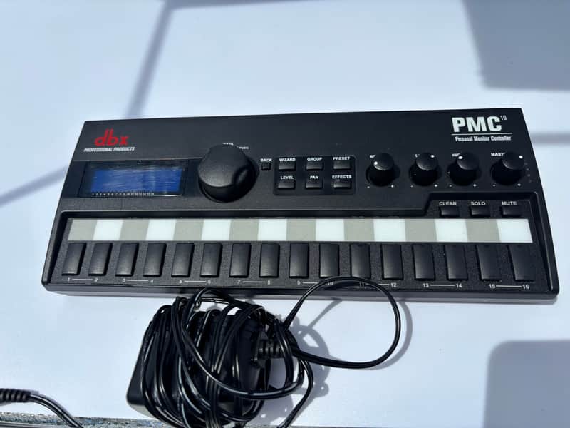 dbx PMC16 16-Channel Personal Monitor Mix Controller 2010s - Black image 1